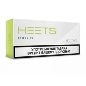 فیلتر یا سیگار هیتس روسی گرین زینگ Heets Green Zing