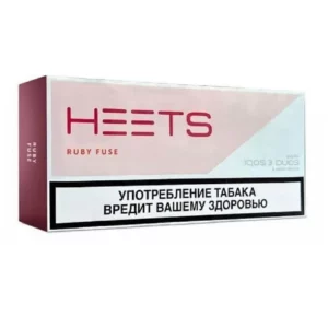 فیلتر یا سیگار هیتس روسی رابی فیوز Heets Ruby Fuse