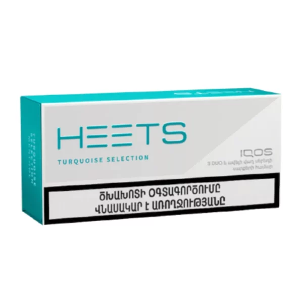 فیلتر یا سیگار هیتس ارمنی تورکویز آبی Heets Turquoise