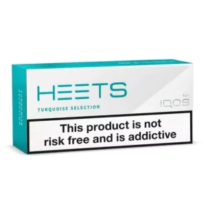 فیلتر یا سیگار هیتس اروپا فیروزه‌ای Heets Europe Torquise Selection